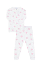 Pink Star Pima Cotton Pajama Set