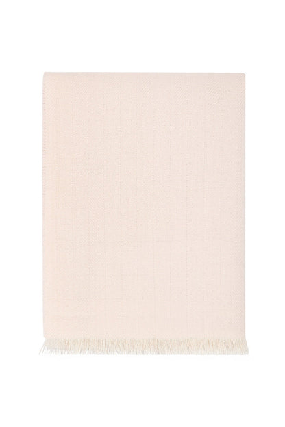 Herringbone Baby Alpaca Woven Blanket