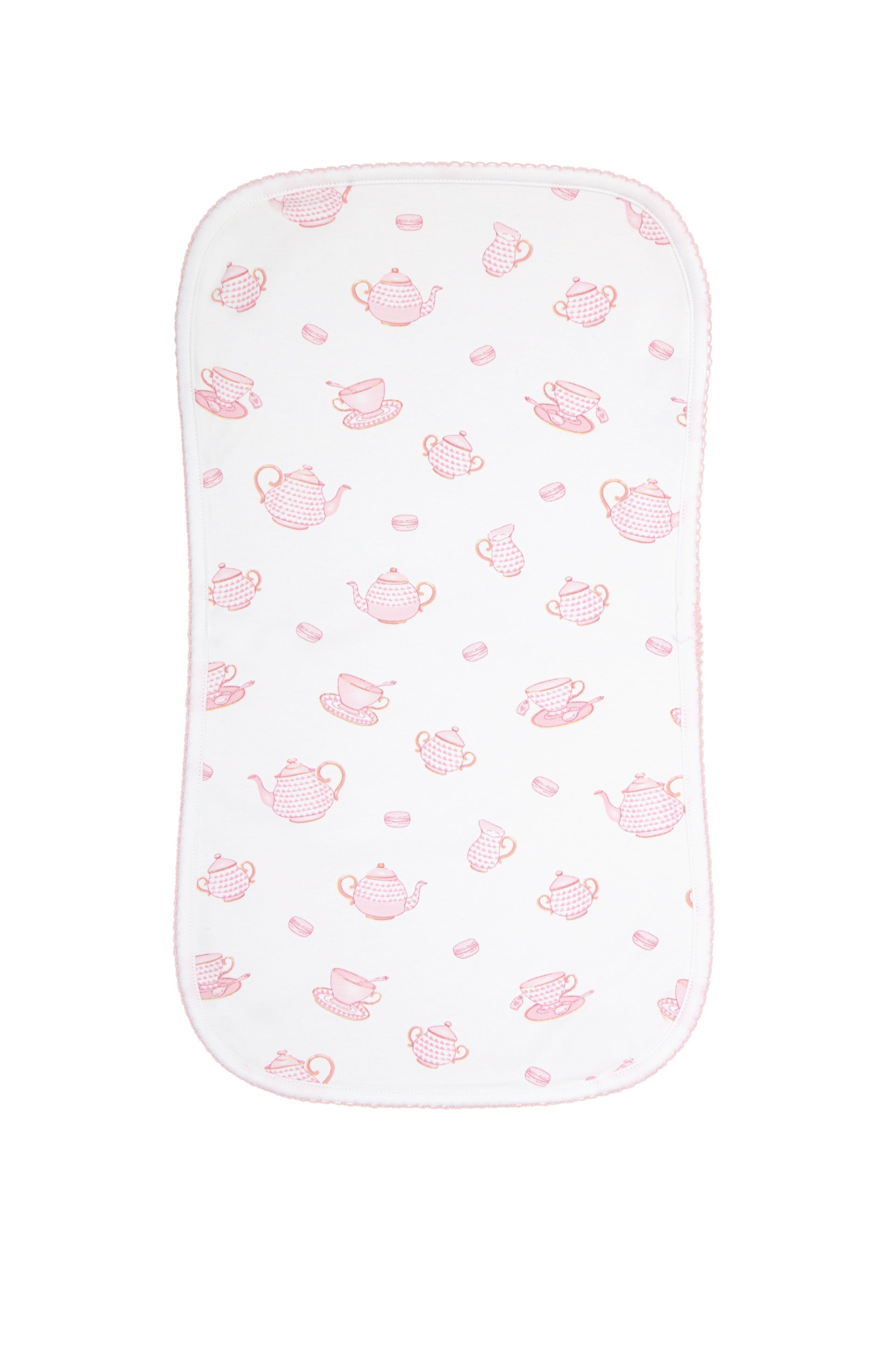 Petite Tea Time Burp Cloth