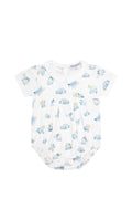 Mini Voyages Pima Cotton Bubble Romper