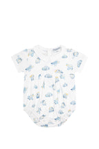 Mini Voyages Pima Cotton Bubble Romper