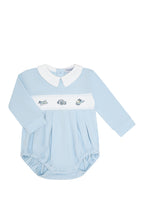 Mini Voyages Embroidery Long Sleeve Bubble
