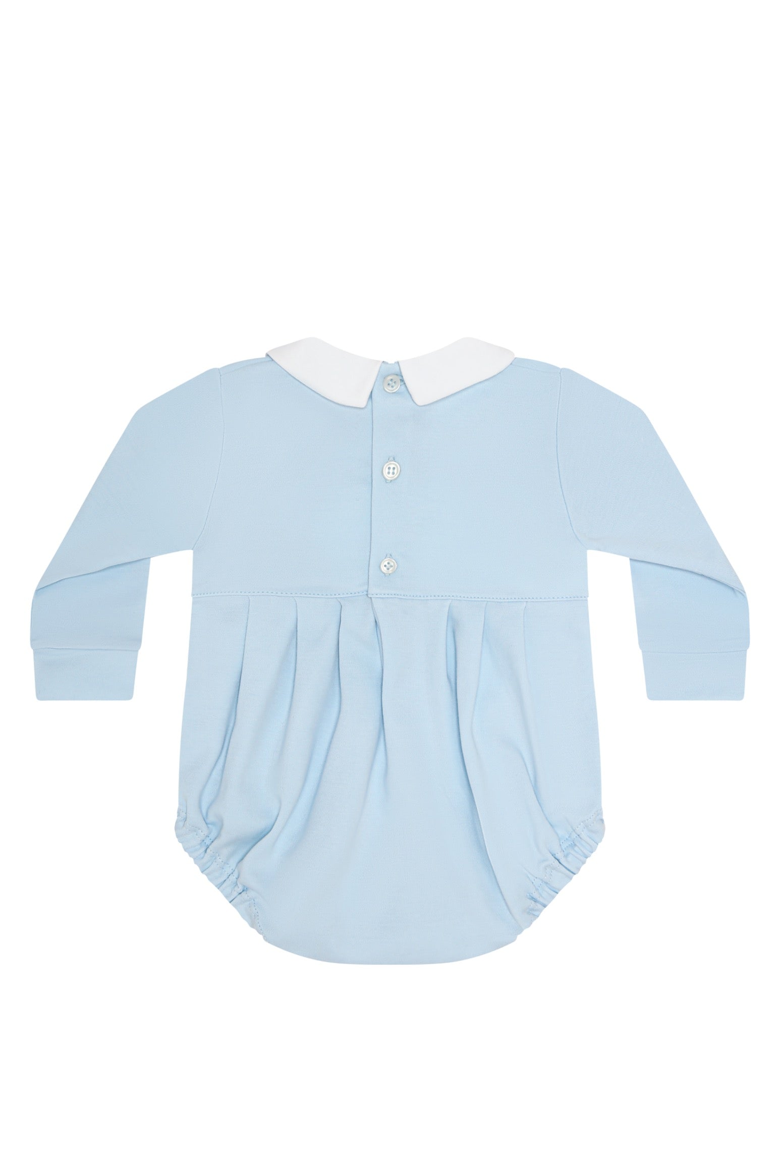 Mini Voyages Embroidery Long Sleeve Bubble