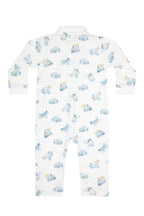 Mini Voyages Long Sleeve Pima Cotton Romper