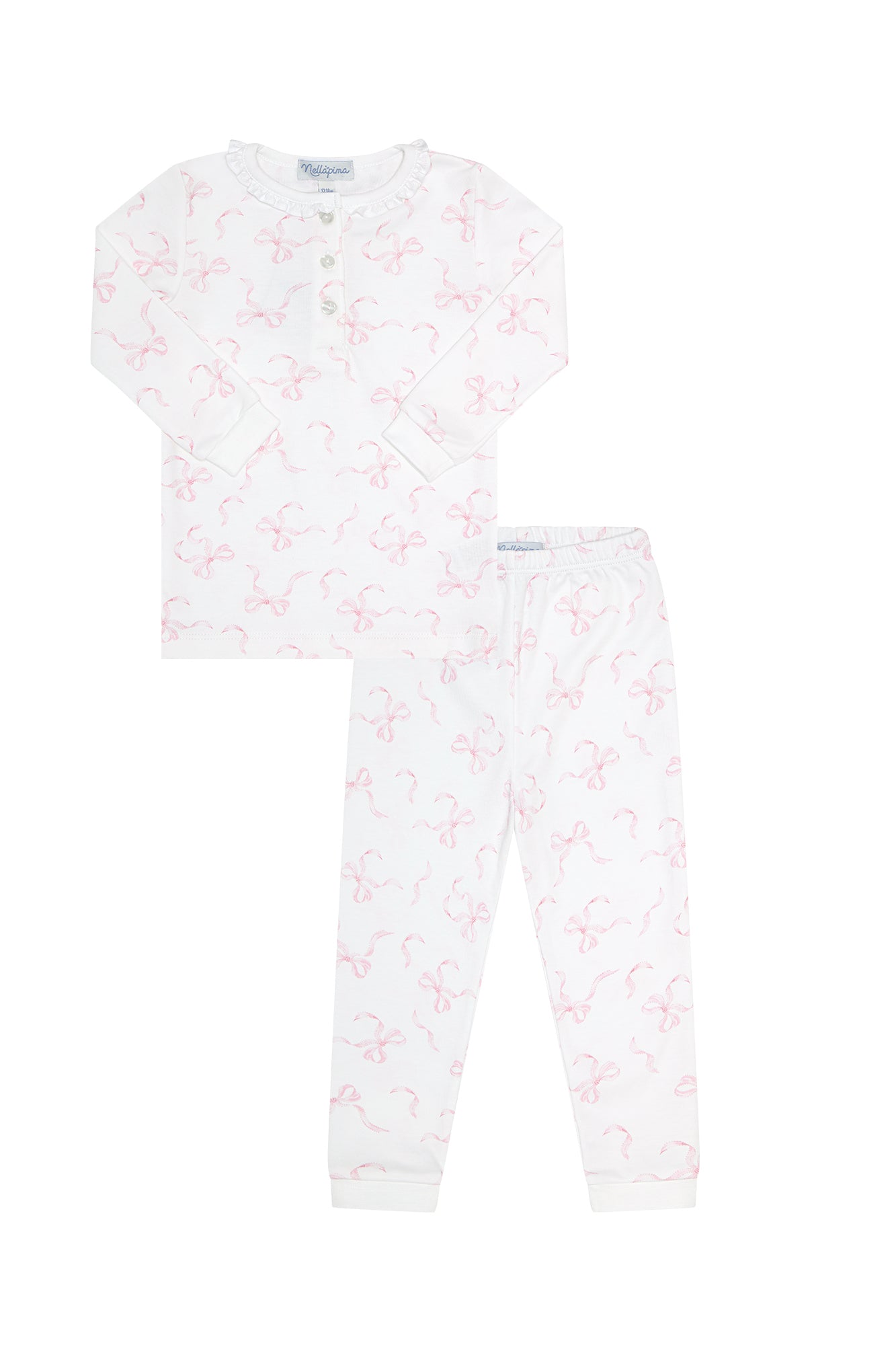 Charming Bows Print Pajamas