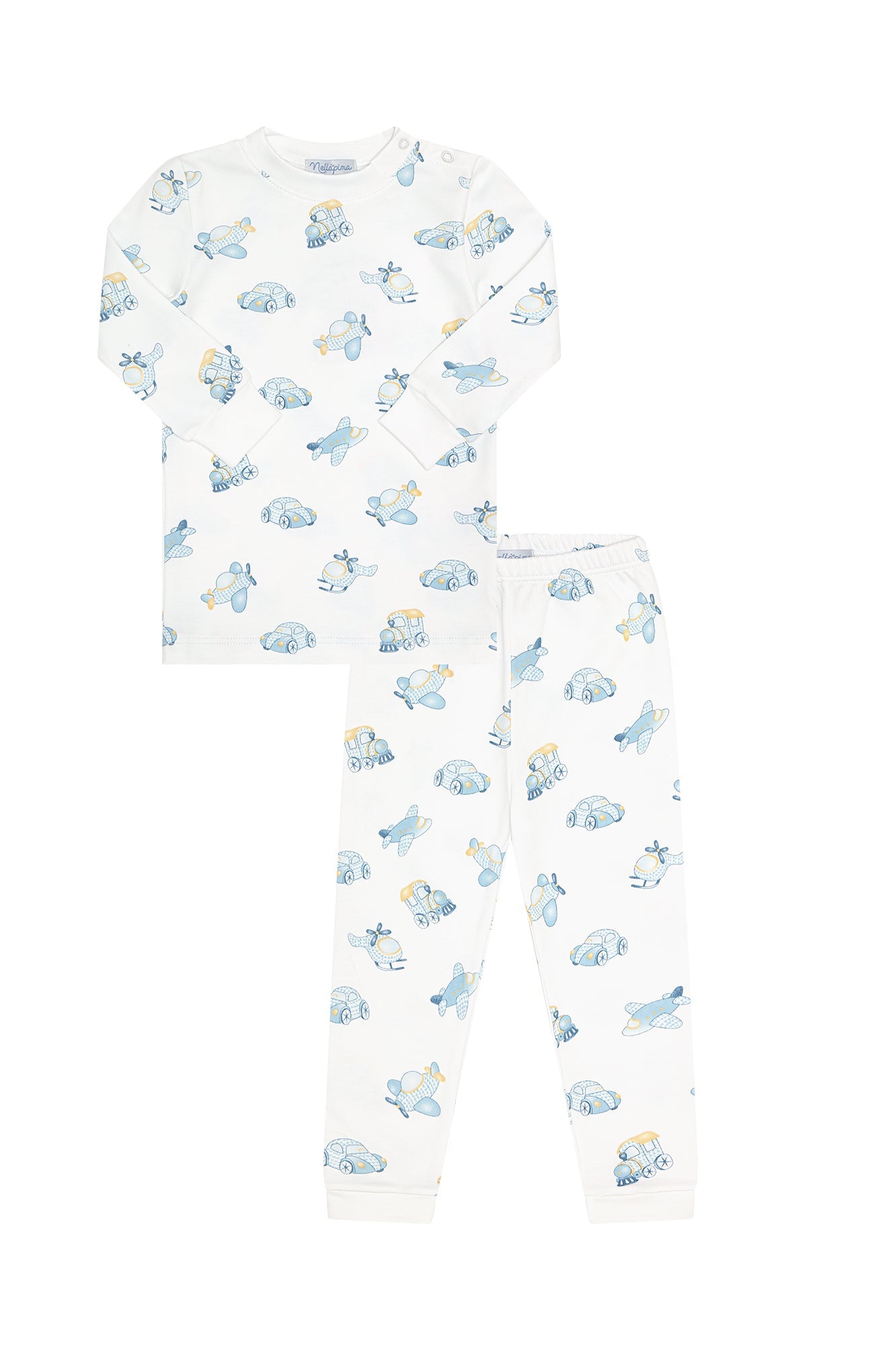Mini Voyages Two-Piece Pajama Set
