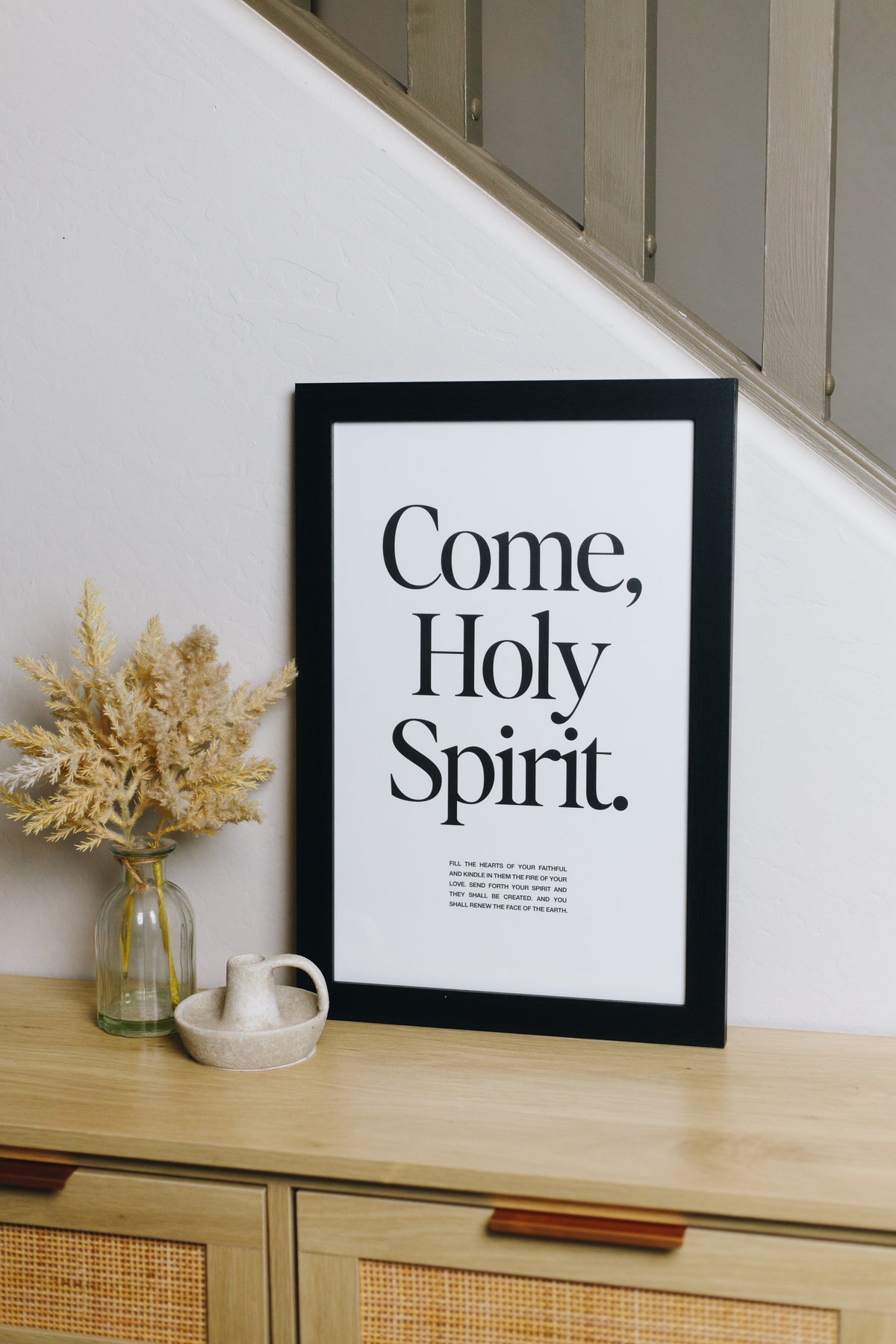 Come Holy Spirit Print | A Prayerful Reminder of God’s Presence