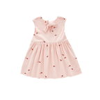 Fit & Flare Jersey Dress | Pink