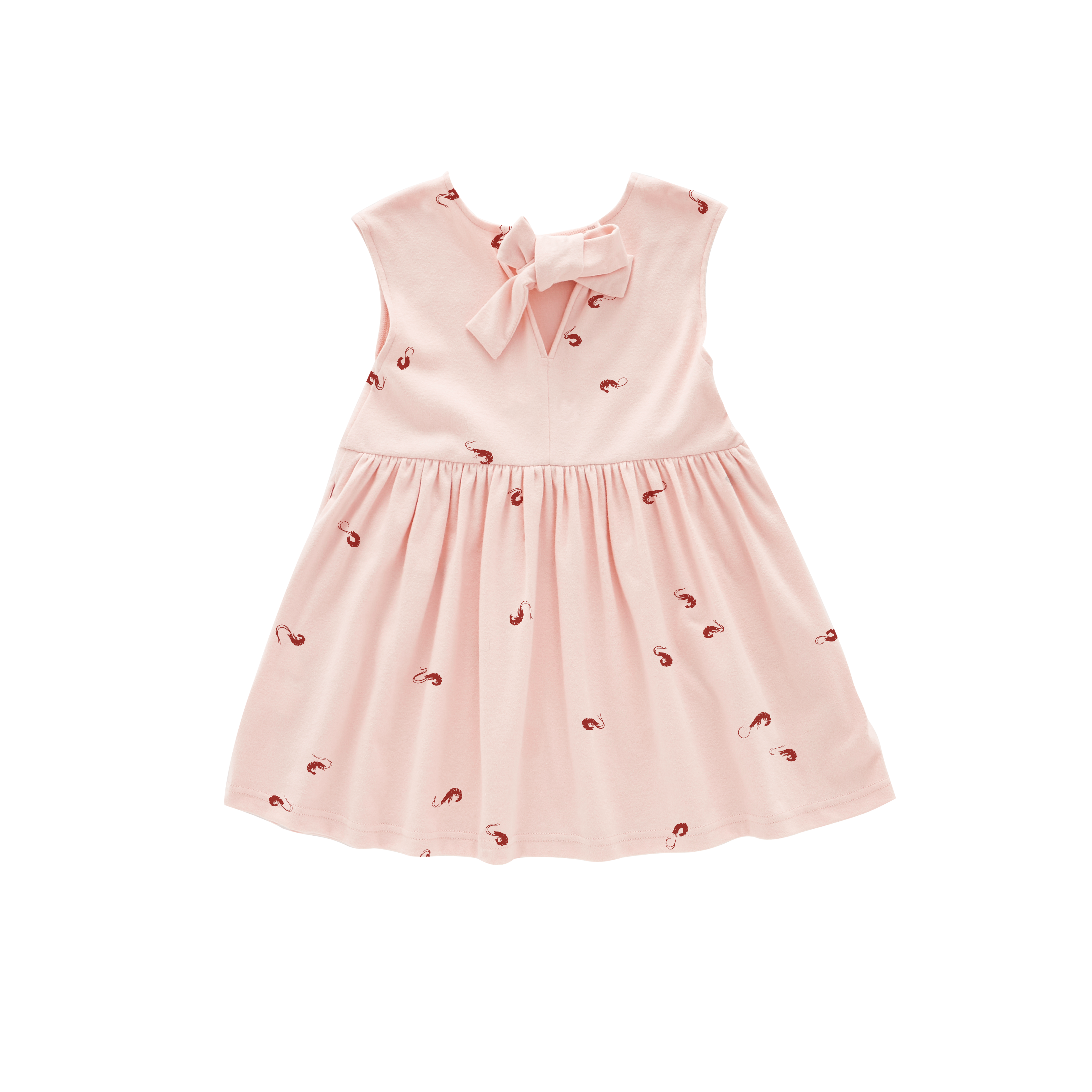 Fit & Flare Jersey Dress | Pink