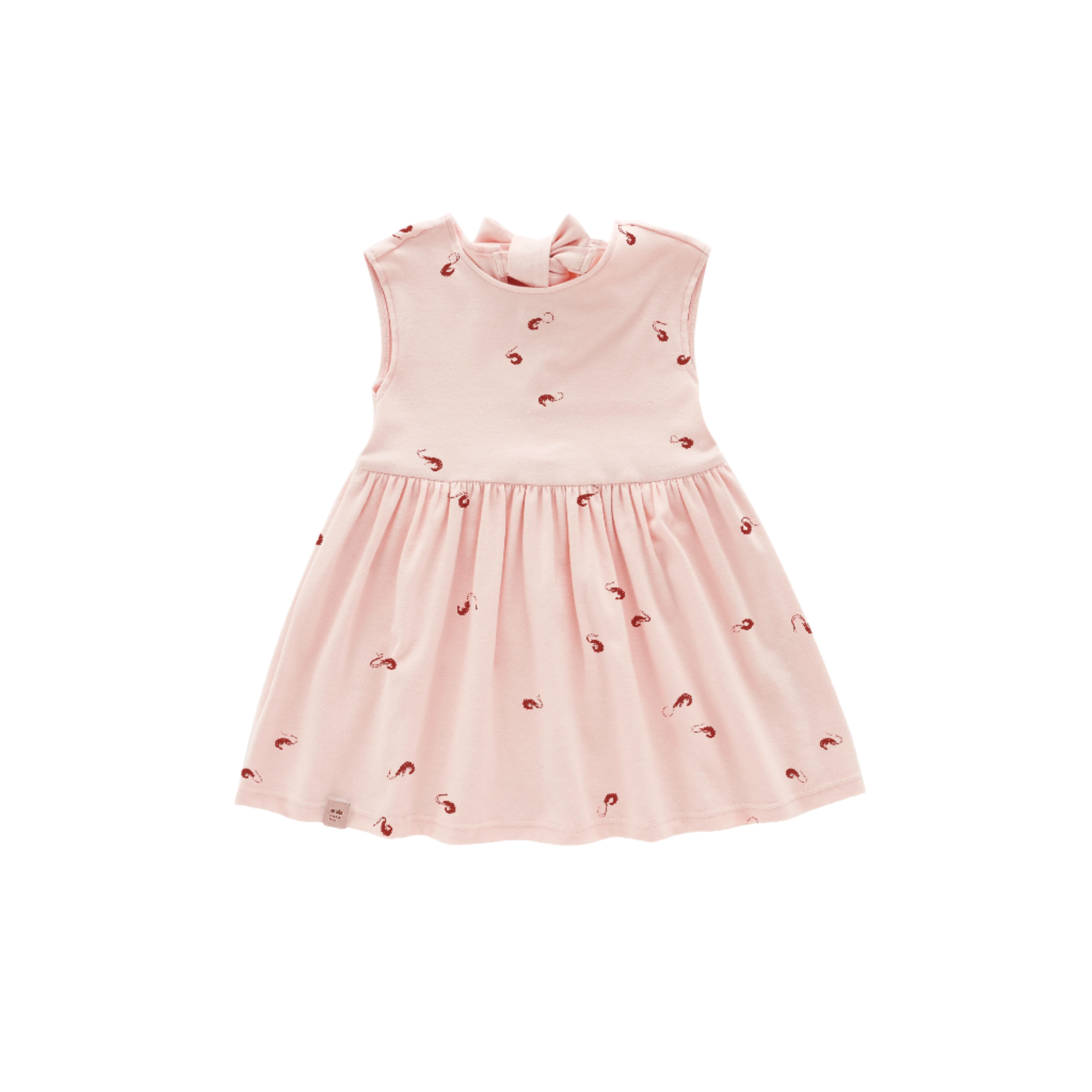 Fit & Flare Jersey Dress | Pink