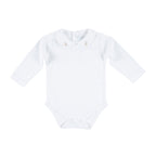 Baby Boy Acorn Pima Cotton Long Sleeve Onesie