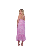 Chantal Women's Sundress Pink Paisley