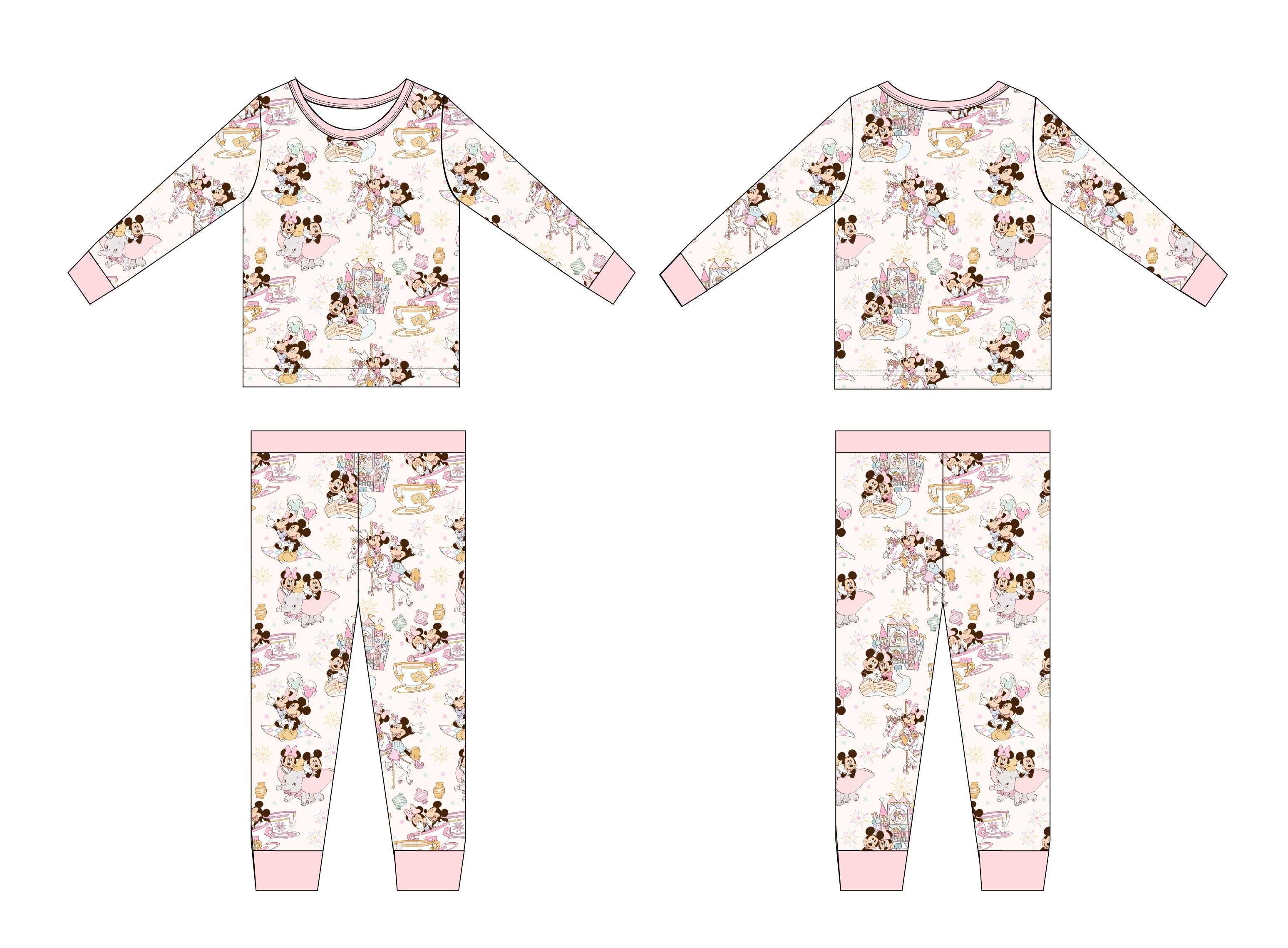 Girls Enchanted Escapades Pajama Set