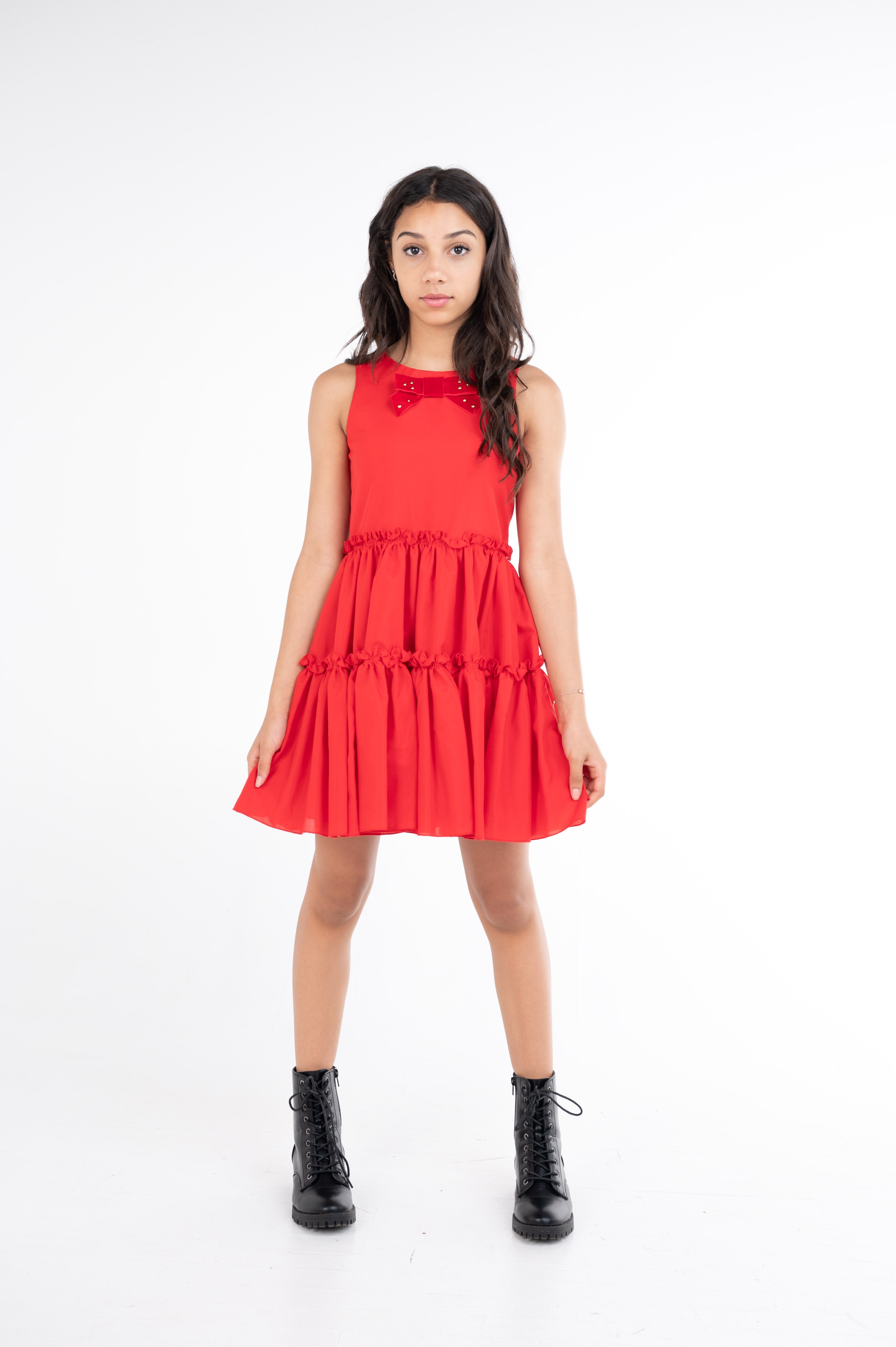 Isabella I Red Dress