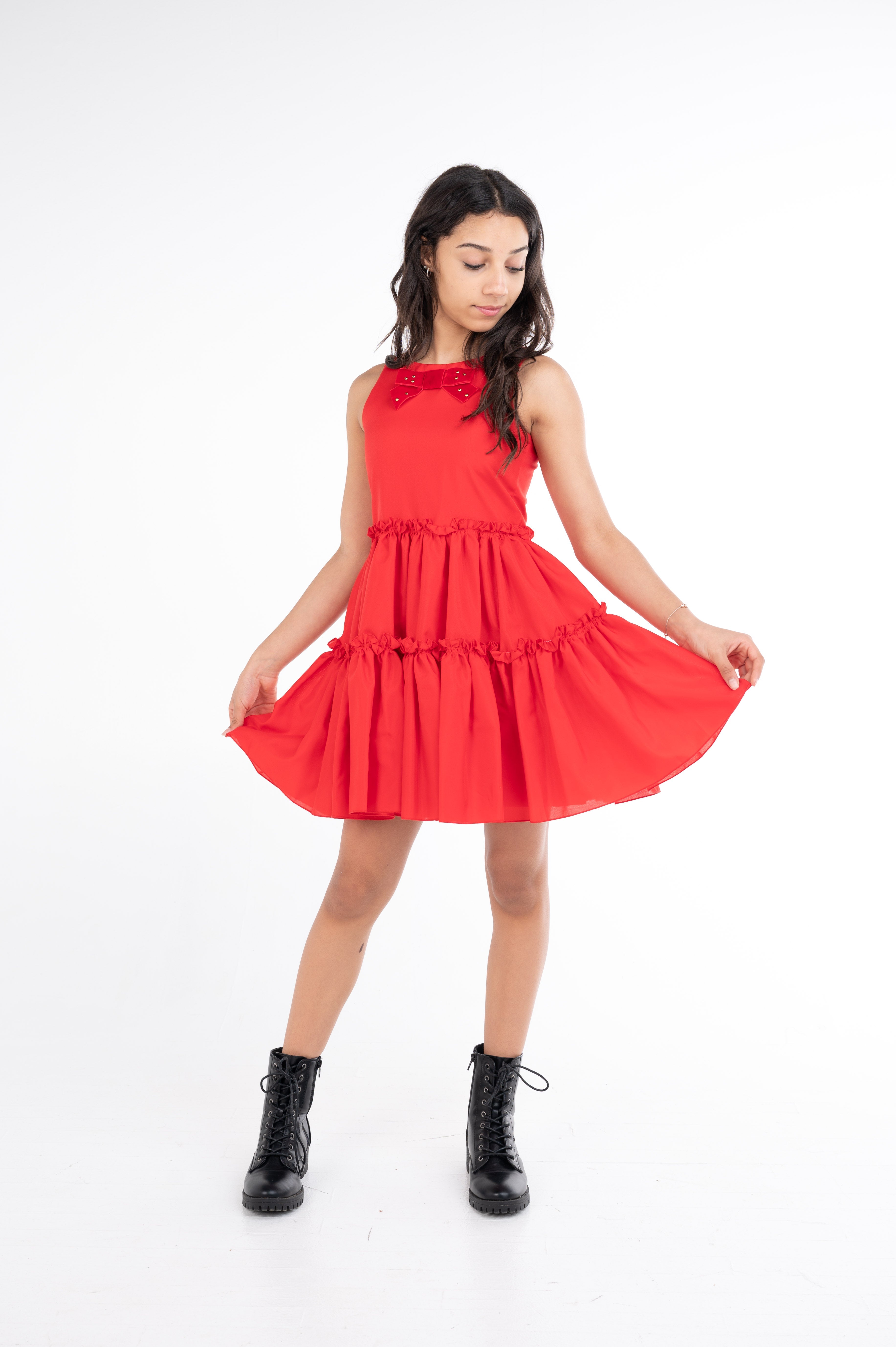 Isabella I Red Dress