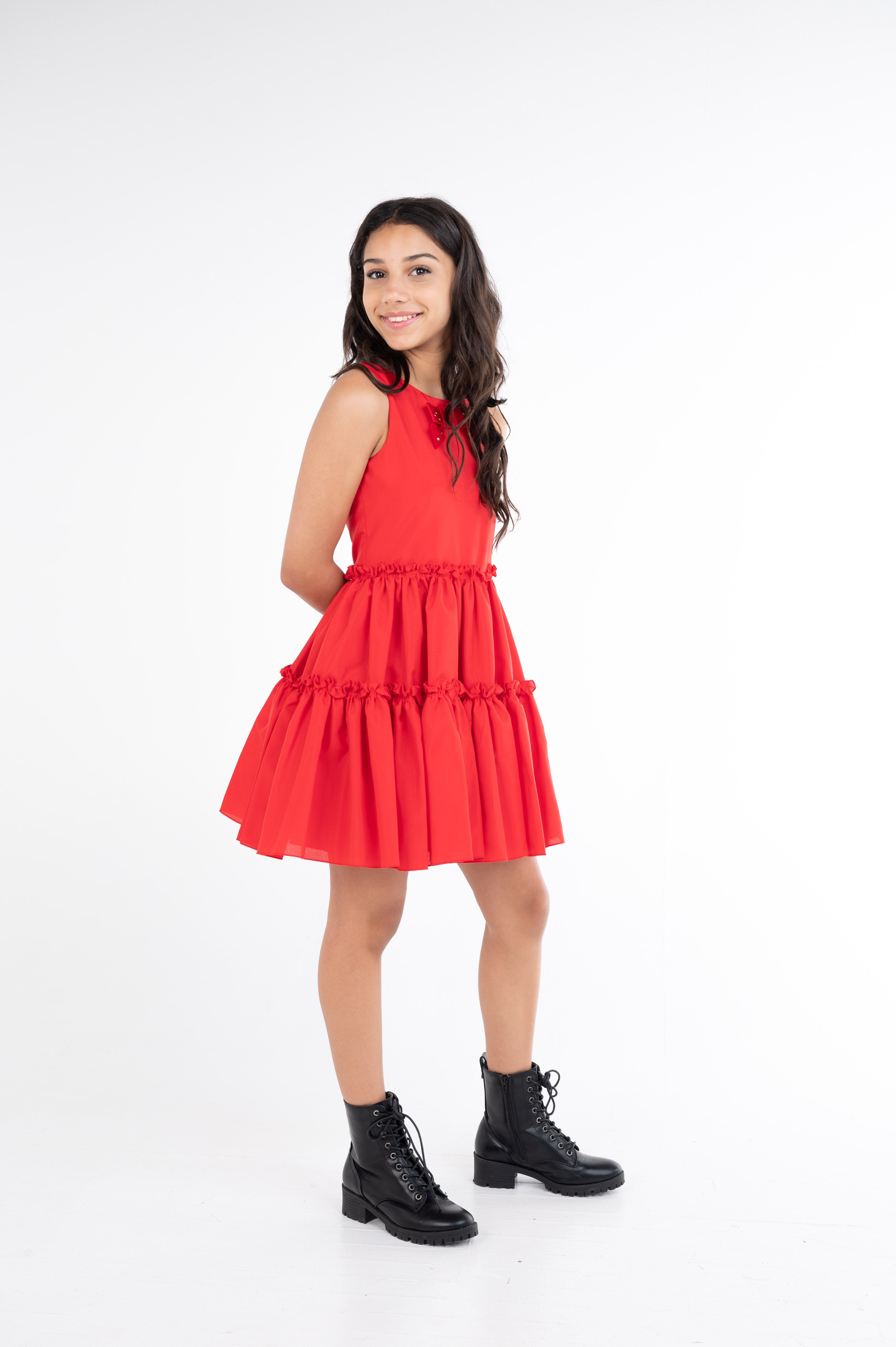 Isabella I Red Dress