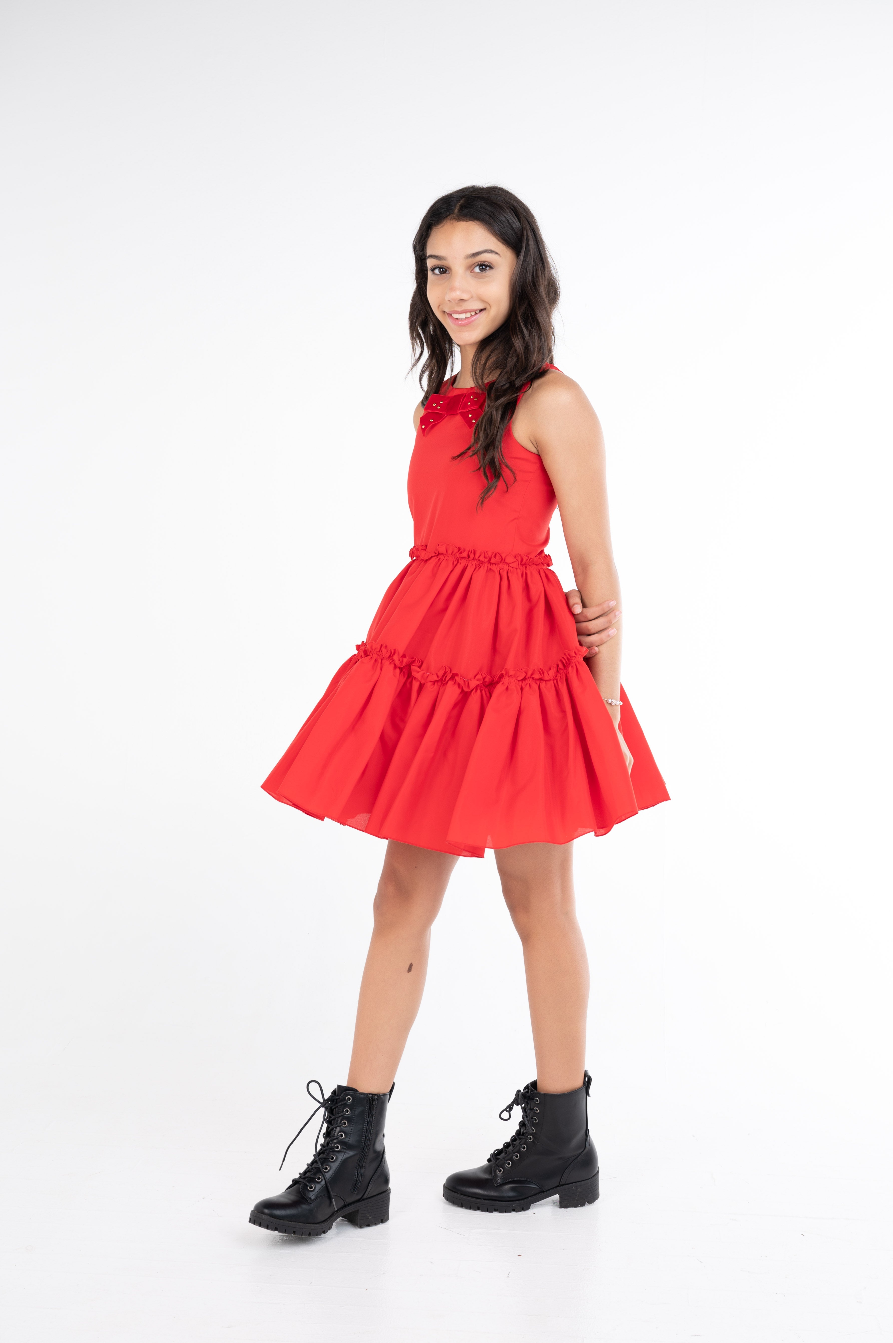 Isabella I Red Dress