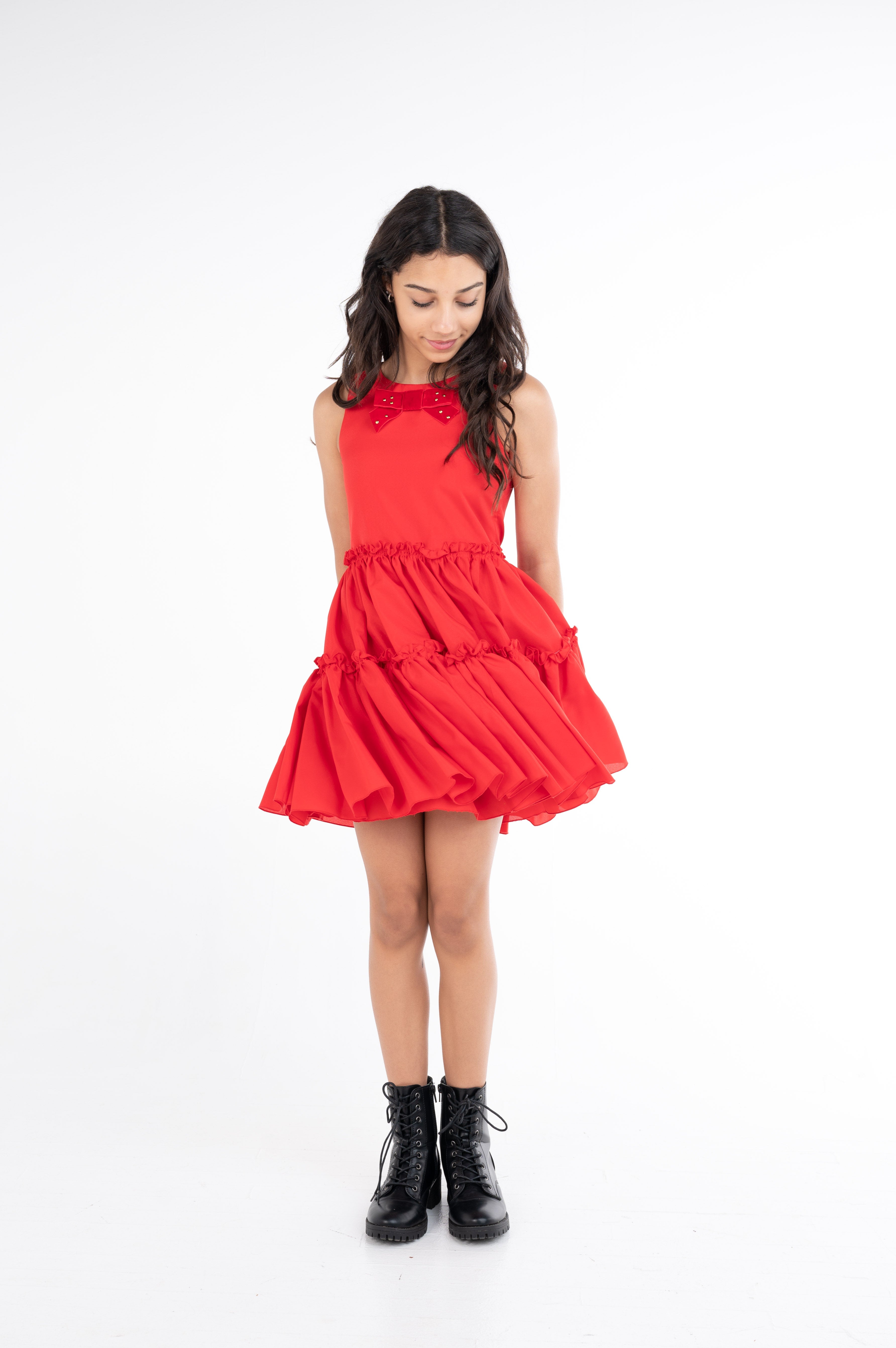 Isabella I Red Dress