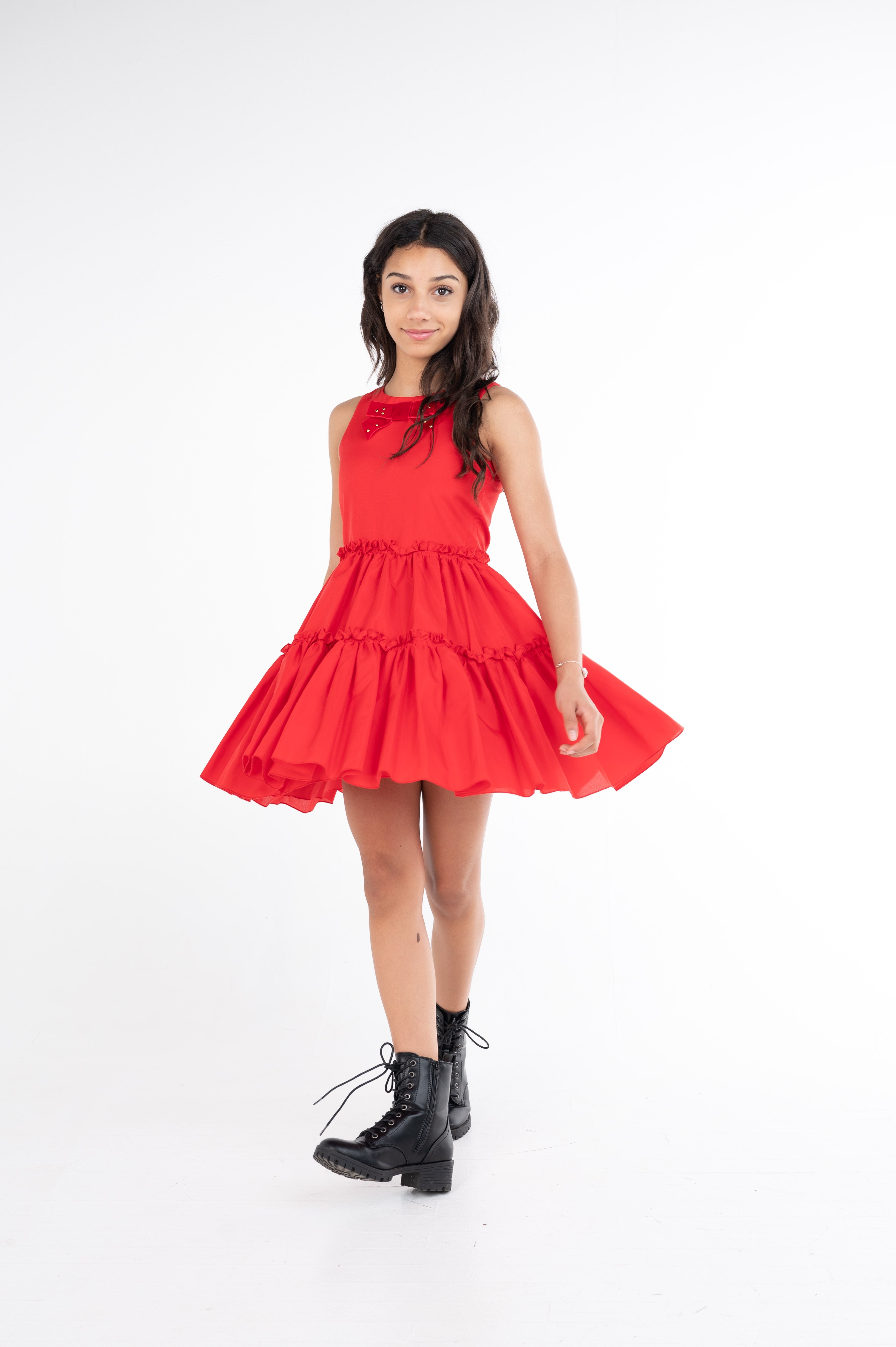 Isabella I Red Dress