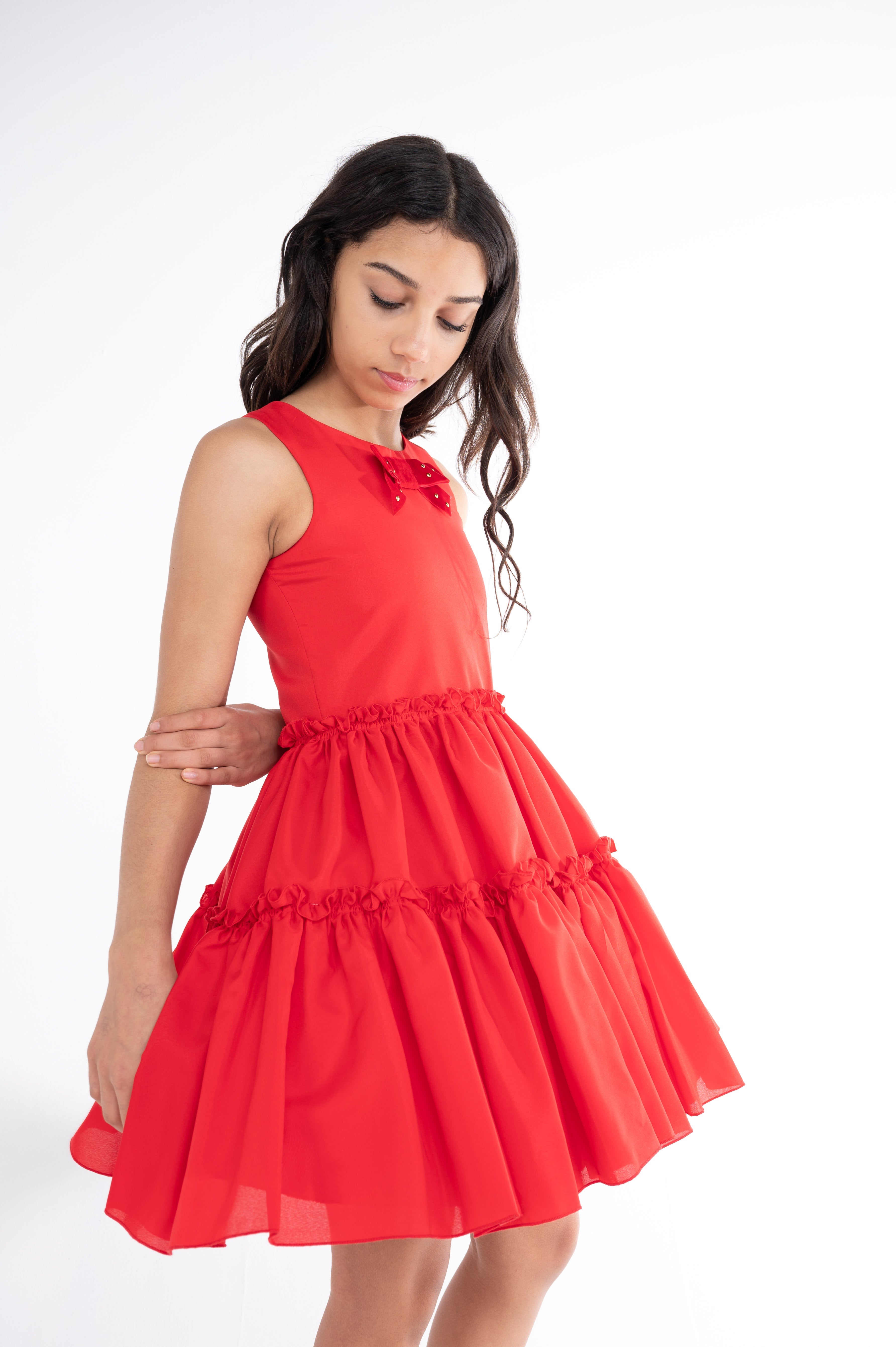 Isabella I Red Dress