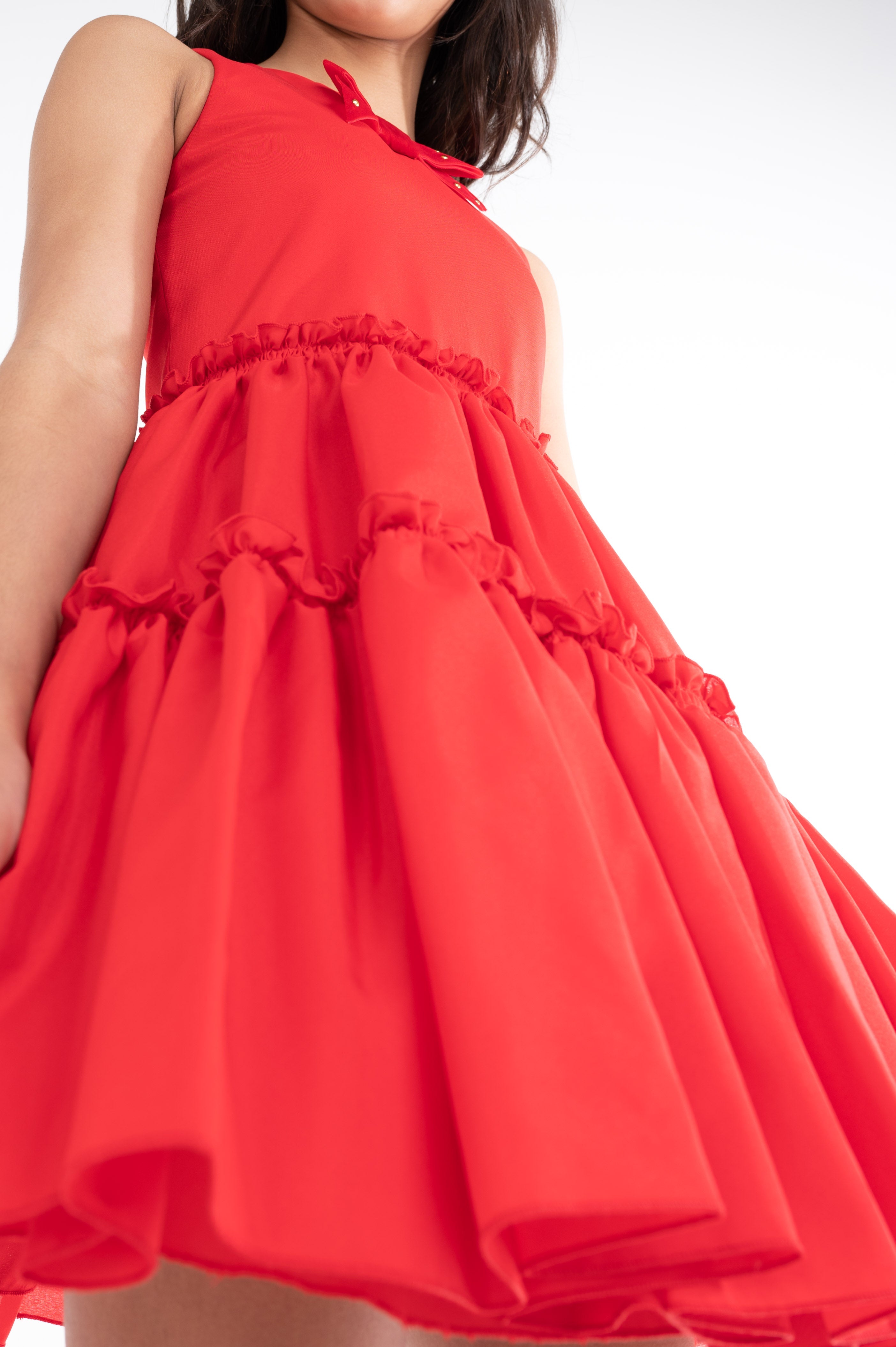 Isabella I Red Dress