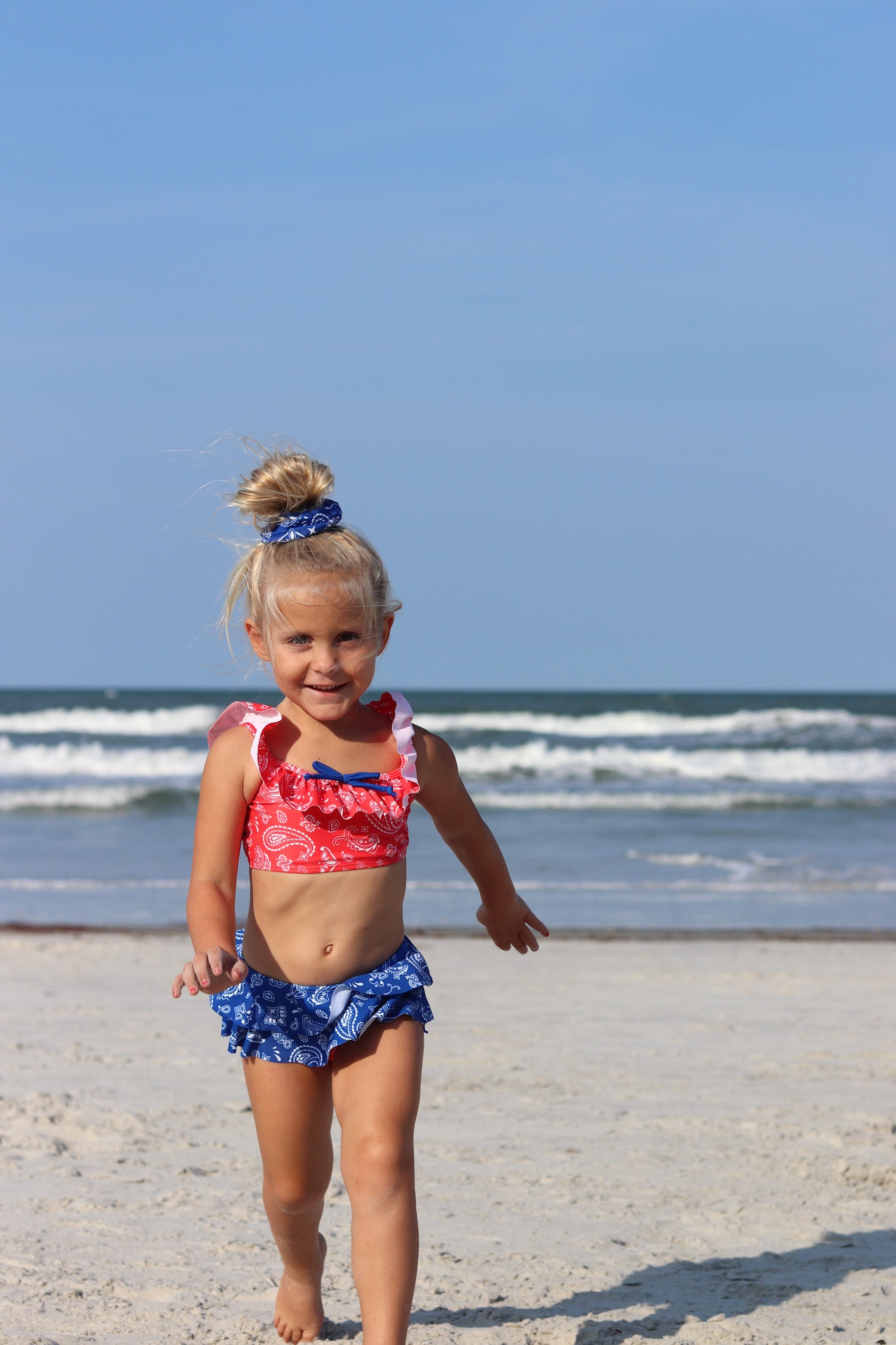 Girls Morning Star Two Piece Swimsuit