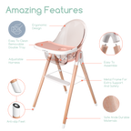 Children of Design 6-in-1 Convertible High Chair