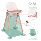 Children of Design 6-in-1 Convertible High Chair