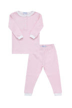 Pink Gingham Pima Cotton Pajama Set