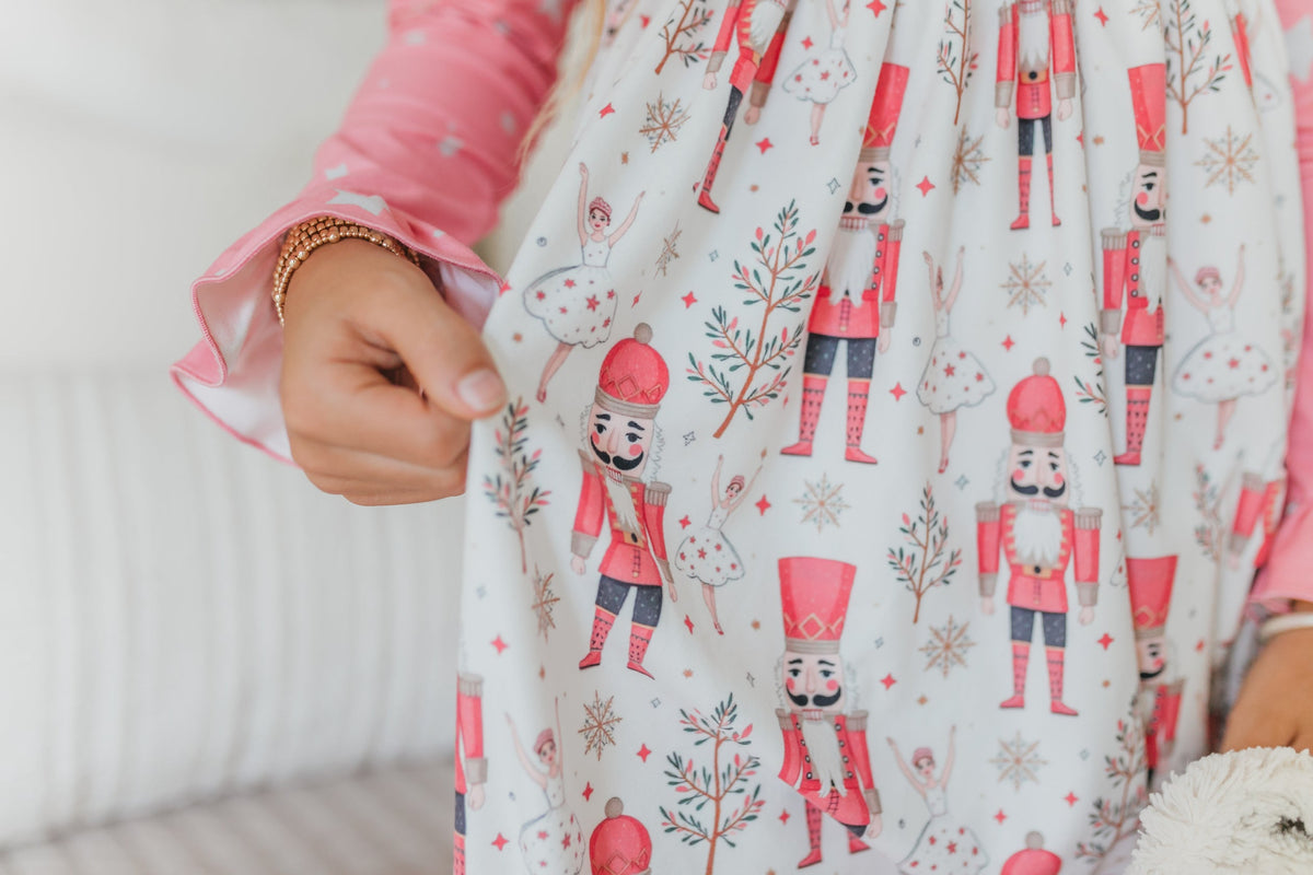 Pink Nutcracker Lounge Gown