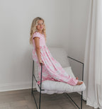 Pink Santa Bow Lounge Gown