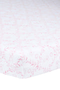 Pink Bears Trellace Crib Sheets