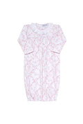 Pink Bears Trellace Baby Gown