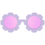 Irresistible Iris Flower I Polarized Lavender Mirrored Lenses