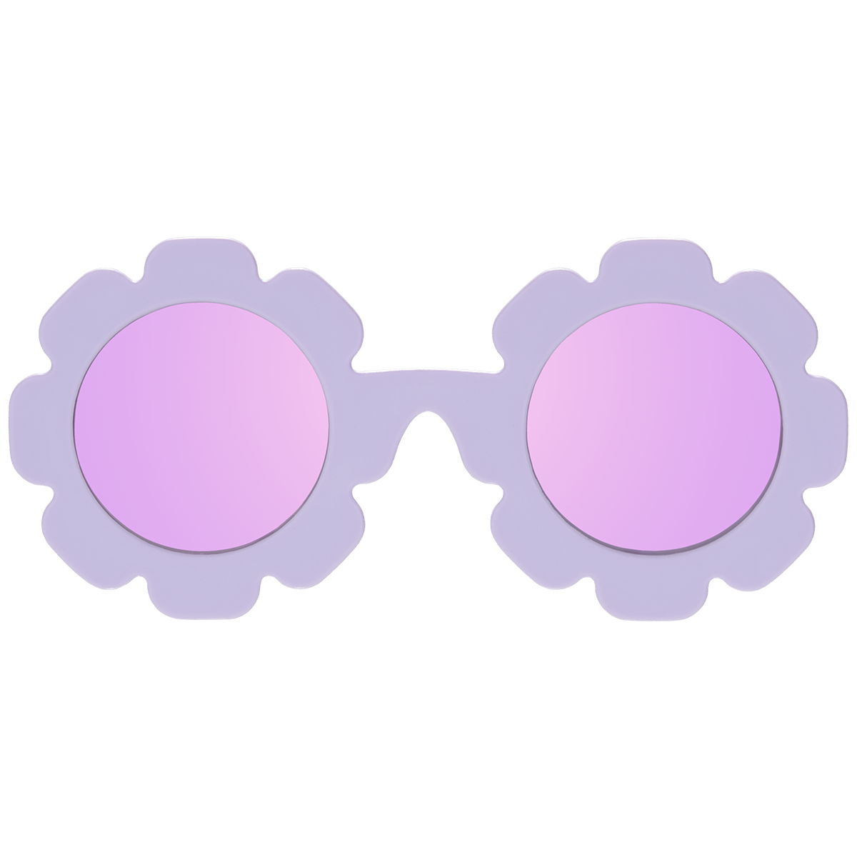 Irresistible Iris Flower I Polarized Lavender Mirrored Lenses