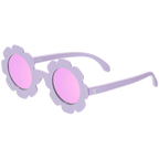 Irresistible Iris Flower I Polarized Lavender Mirrored Lenses