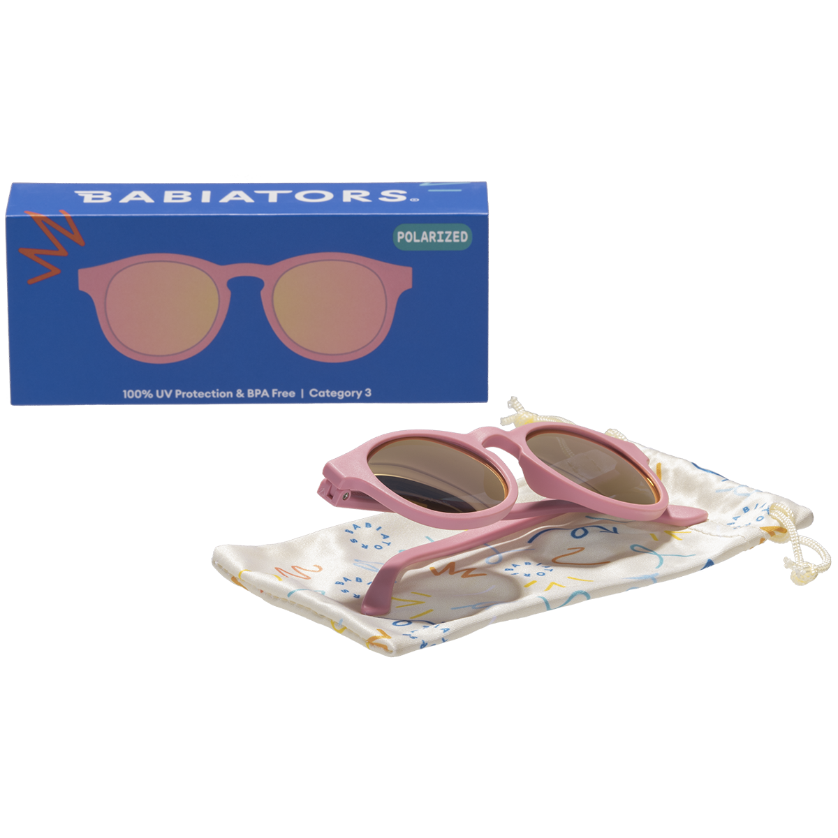 Pretty in Pink Keyhole | Polarized Pink Mirrored Lenses
