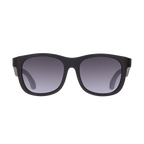 Jet Black Navigator | Smoke Polarized Sunglasses