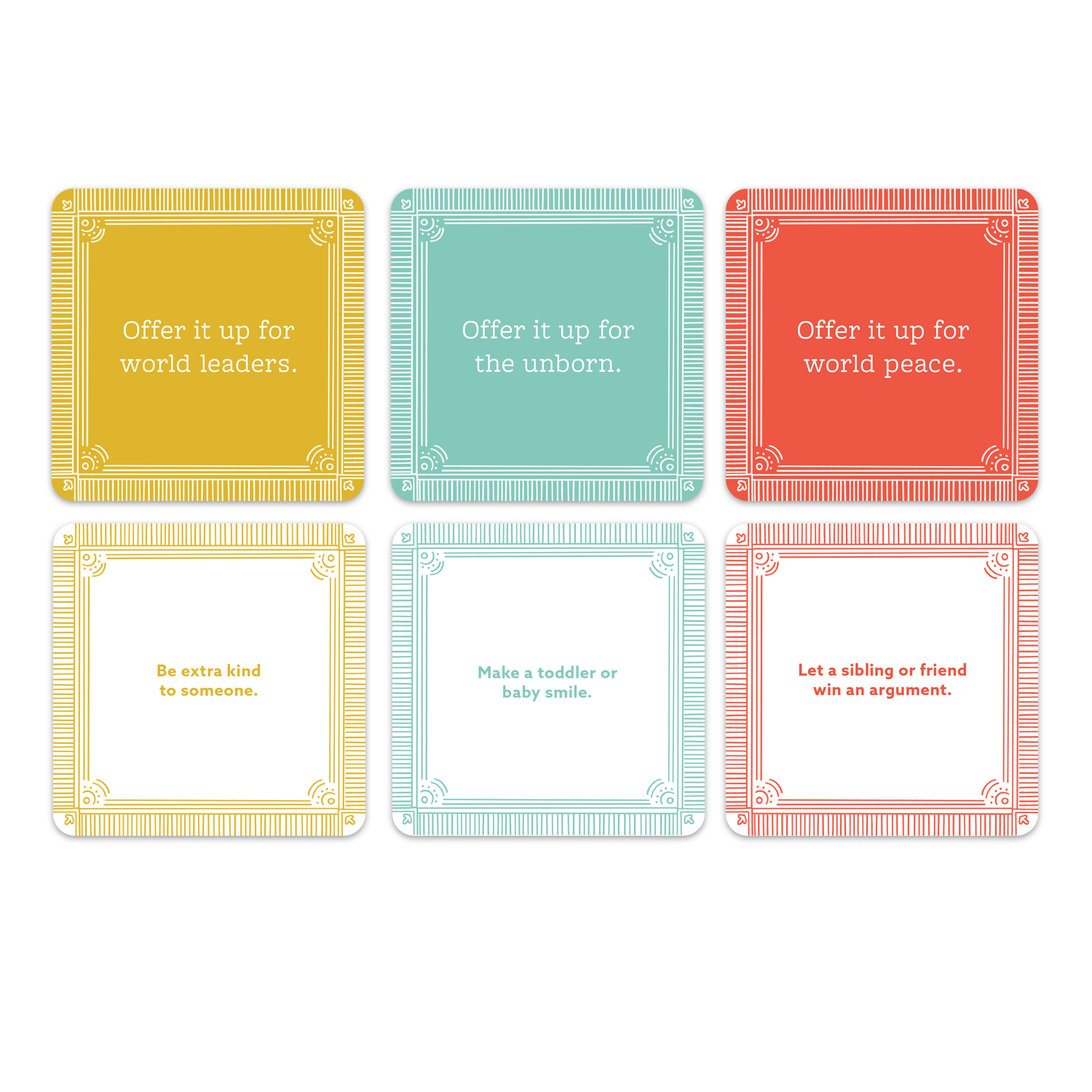 St. Thérèse of Lisieux Little Way Inspiration Cards