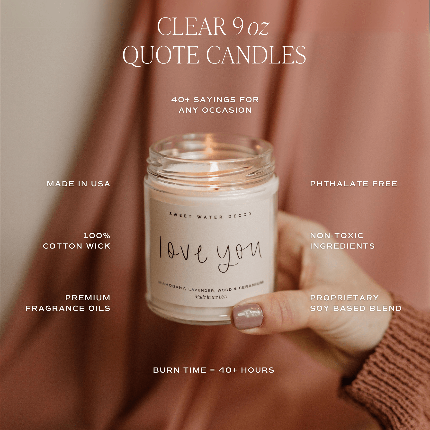 Happy Birthday Soy Candle - 9 oz