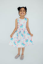 Rainbow Meadows Tank Twirl Dress