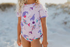 Sophie Mermaid Rash Guard Swimsuit