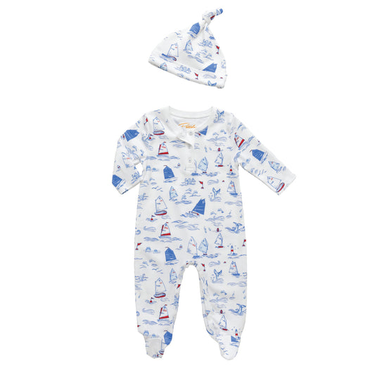 Regatta Baby Onesie with Hat