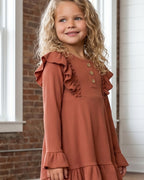 Toffee Ribbed Shirt