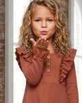 Toffee Ribbed Shirt