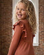 Toffee Ribbed Shirt