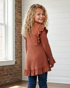 Toffee Ribbed Shirt