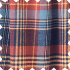 Boys Rust Plaid Lounge Pants