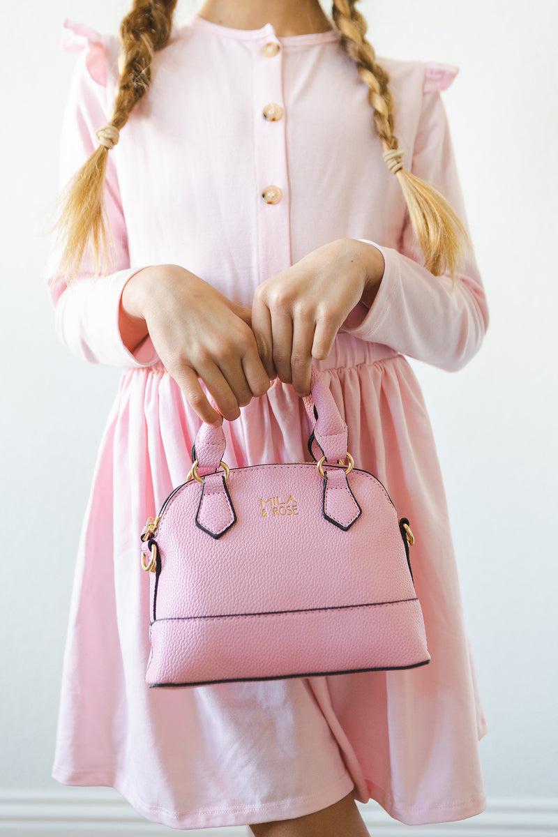 Bubblegum Pink Crossbody Purse