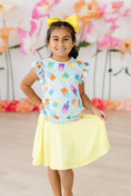 Sweet Treat Short Sleeve Ruffle Tee